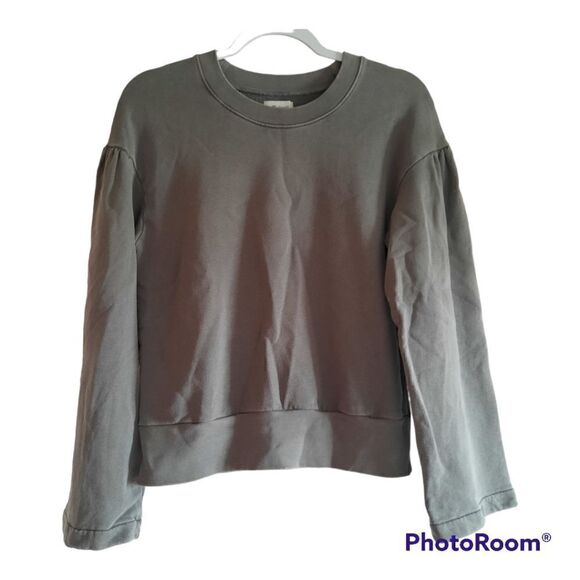 Madewell × Karen Walker Washed Gray Sweatshirt - Picture 1 of 6